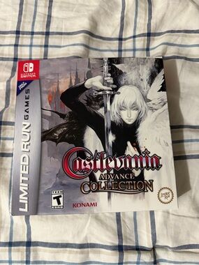 Castlevnia Advanced Collection Advanced Edition Switch (no Game Included)
